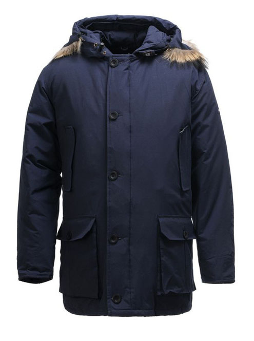 Woolrich Uomini arctic parka Blue